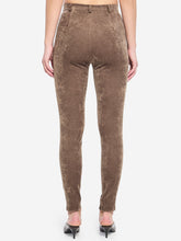 GUCCI 40 stretch velvet leggings