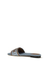 ff denim sandals