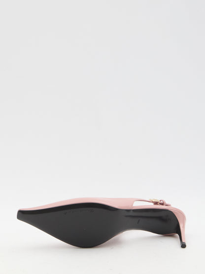 DOLCE&amp;GABBANA 36 pointed-toe slingback pumps