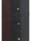 patchwork transport waxed jacket