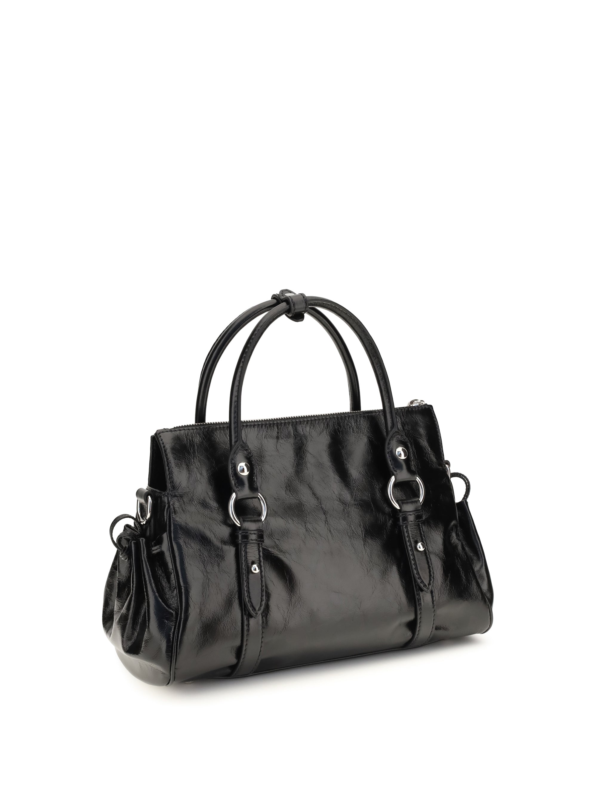 leather handbag