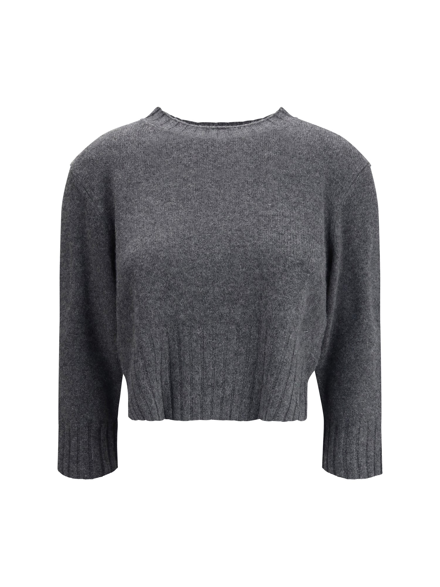 LOULOU DE SAISON M cashmere crop sweater