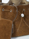 t monogram suede bucket bag