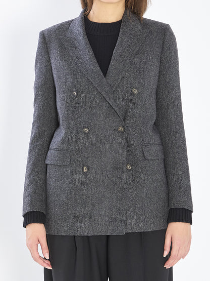 TAGLIATORE 38 jasmine jacket in wool and cashmere