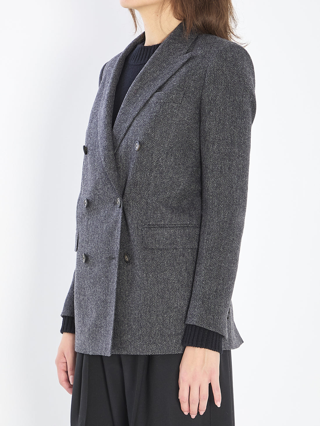 TAGLIATORE 38 jasmine jacket in wool and cashmere