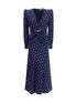 ALESSANDRA RICH 44 polka dot dress
