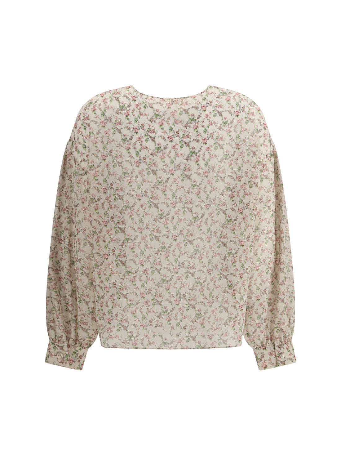 KRISTINA TI 42 floral print silk blouse