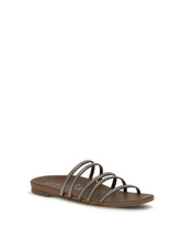 PEDRO GARCIA 36 flat slip-on leather beatrix sandal
