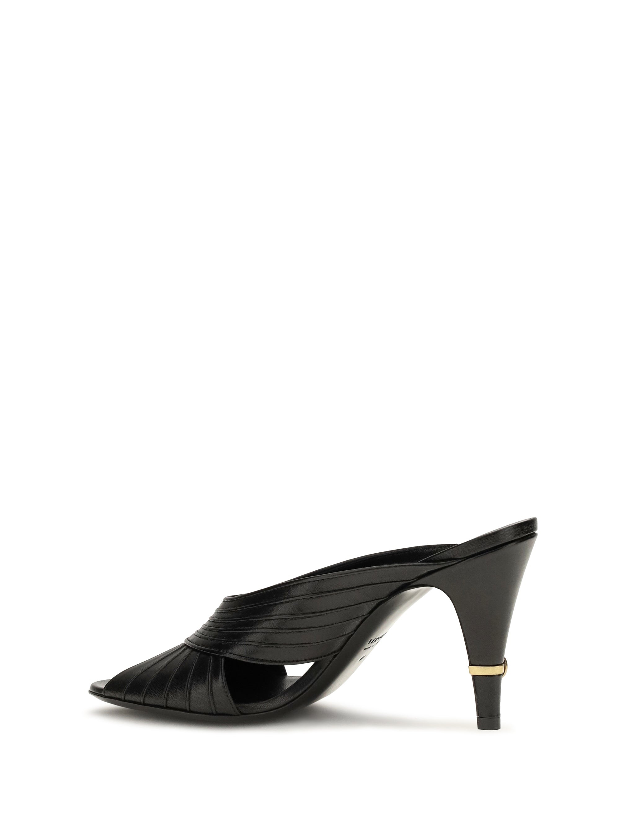 gianni nappa leather mules