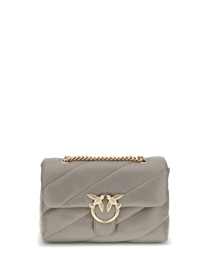 PINKO OS love classic leather shoulder bag