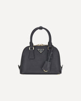 Prada Logoed Handbag Black