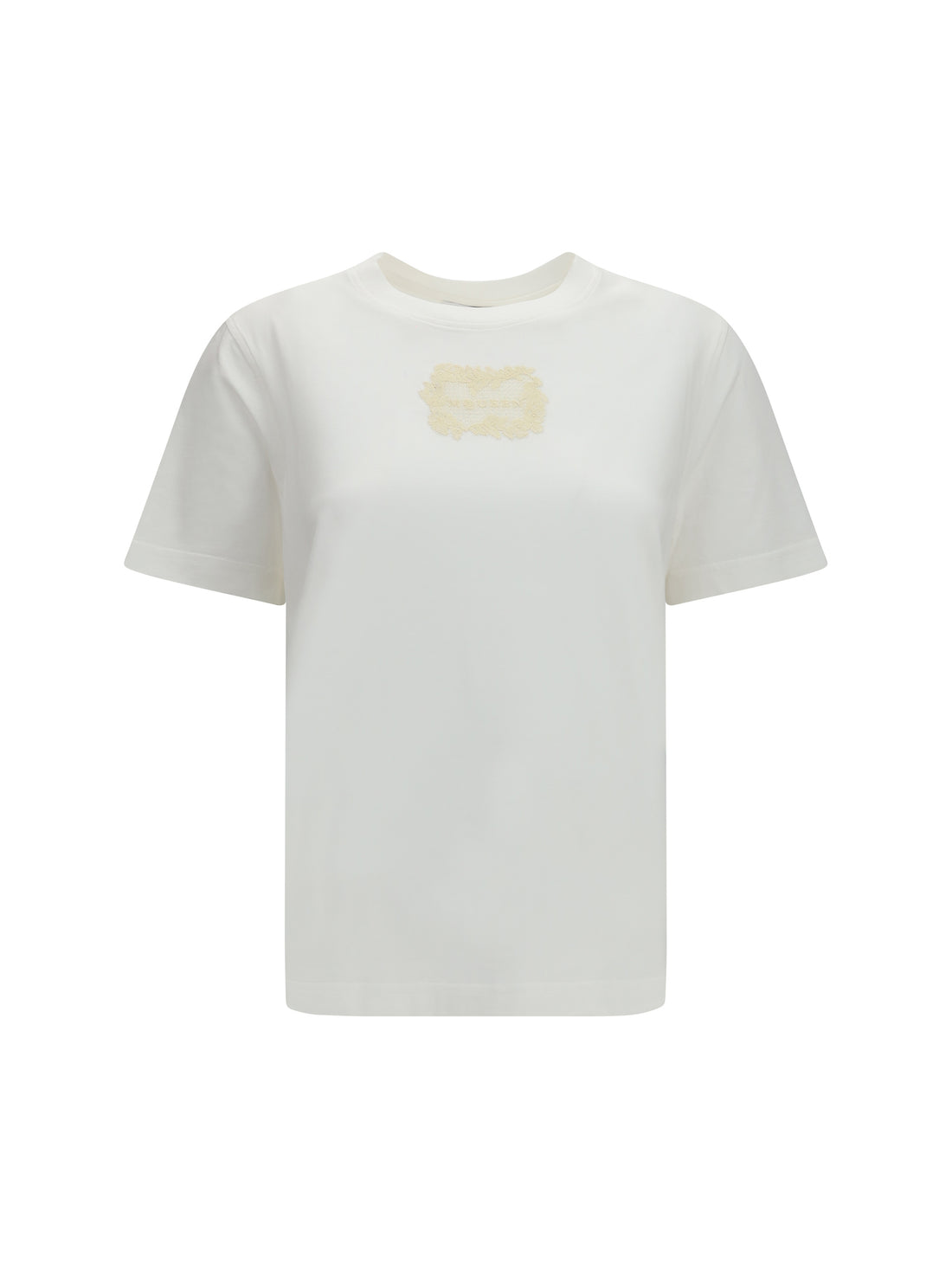 ALEXANDER MCQUEEN 40 embroidered logo t-shirt