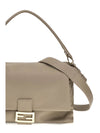 baguette soft nappa leather shoulder bag