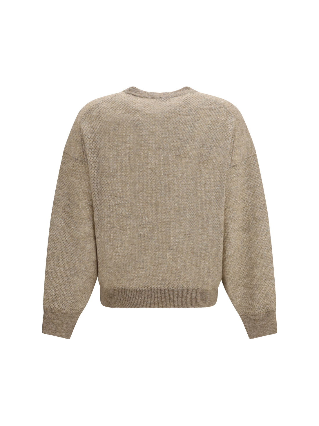 BRUNELLO CUCINELLI M open-knit crewneck sweater