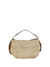 mihaja raffia shoulder bag