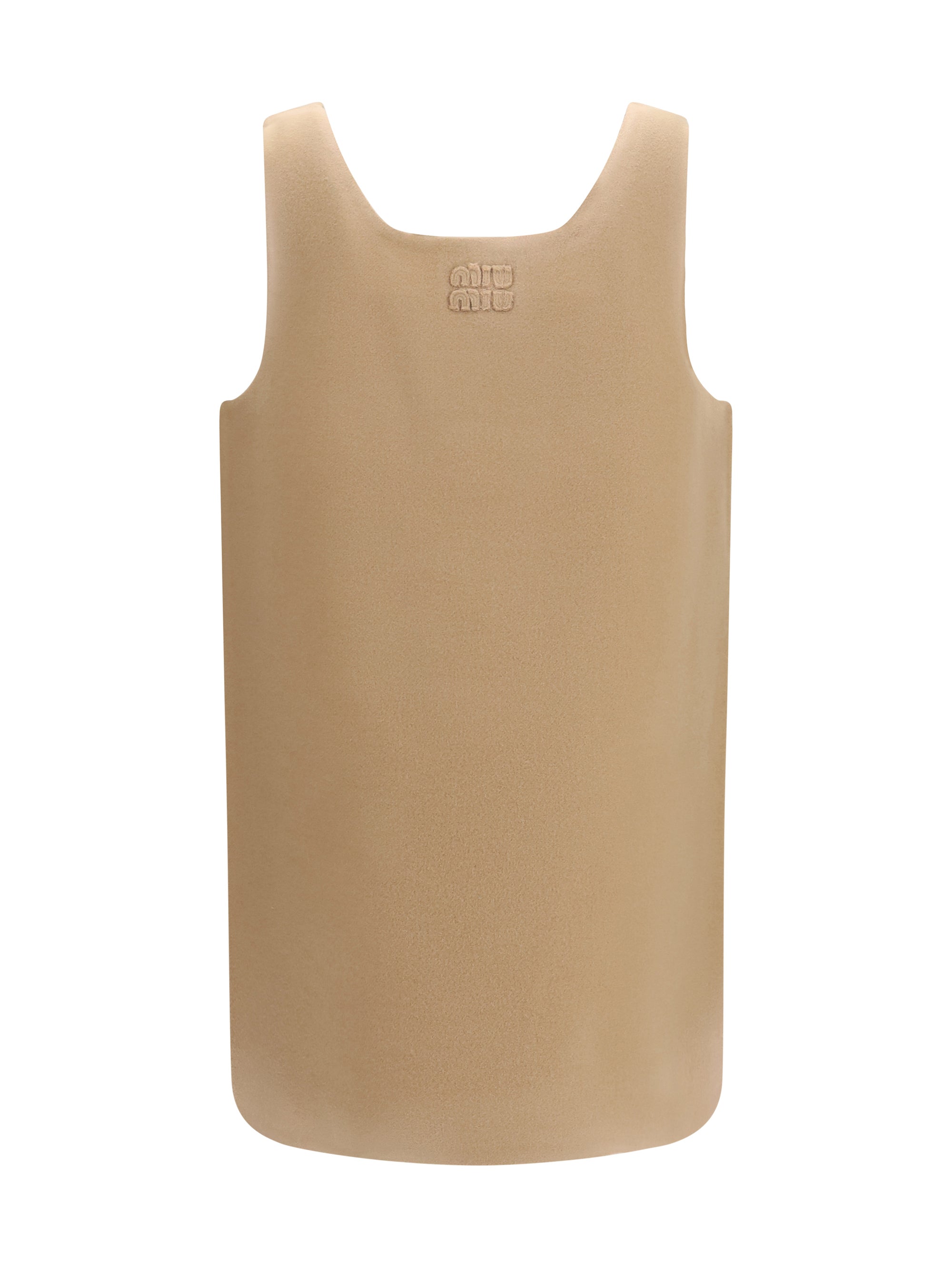 waxed double wool dress