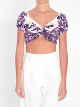 DOLCE&GABBANA 40 top with maiolica print