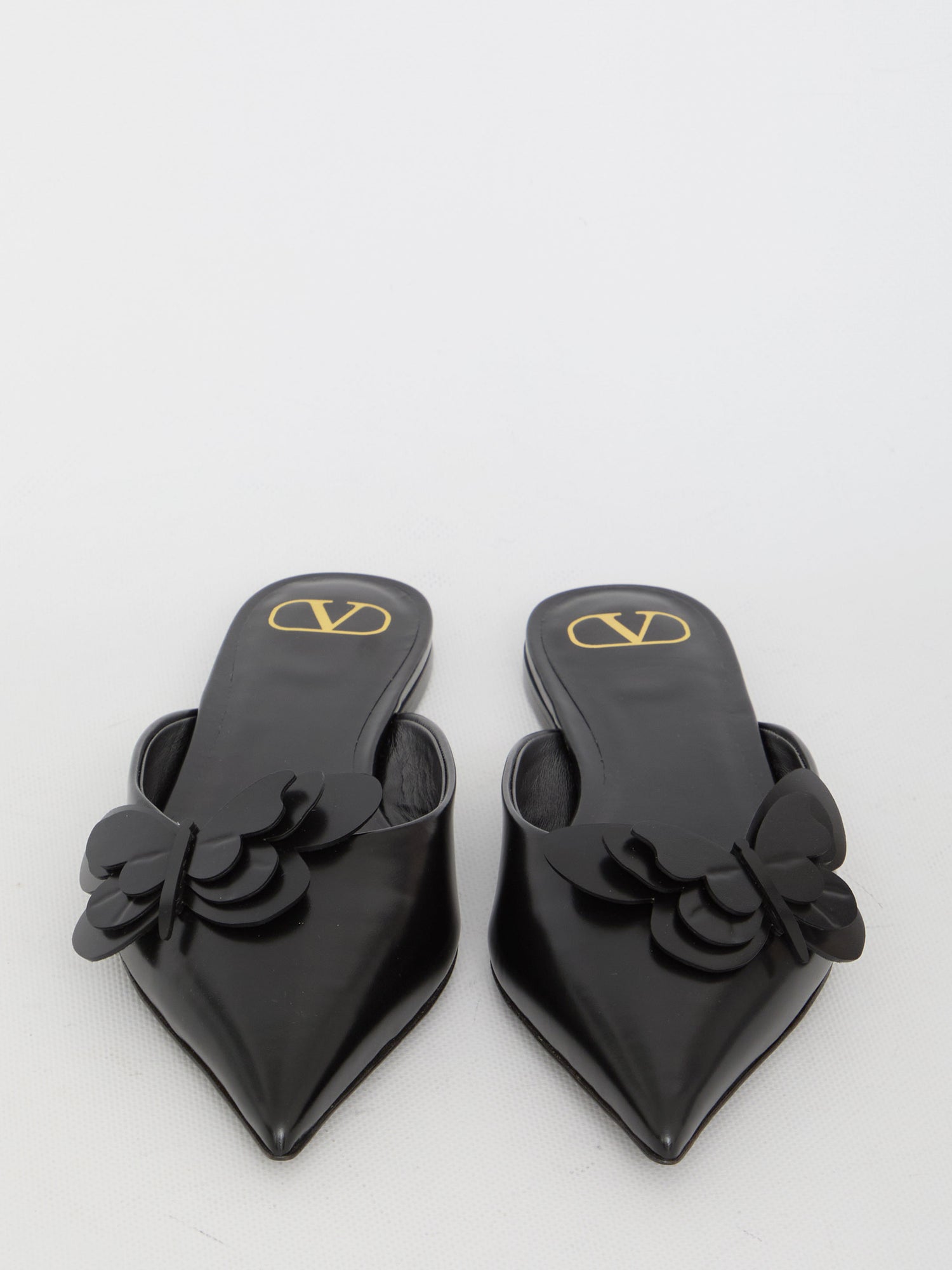 VALENTINO GARAVANI 36 flat mules in leather