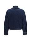 denim shirt with logo
