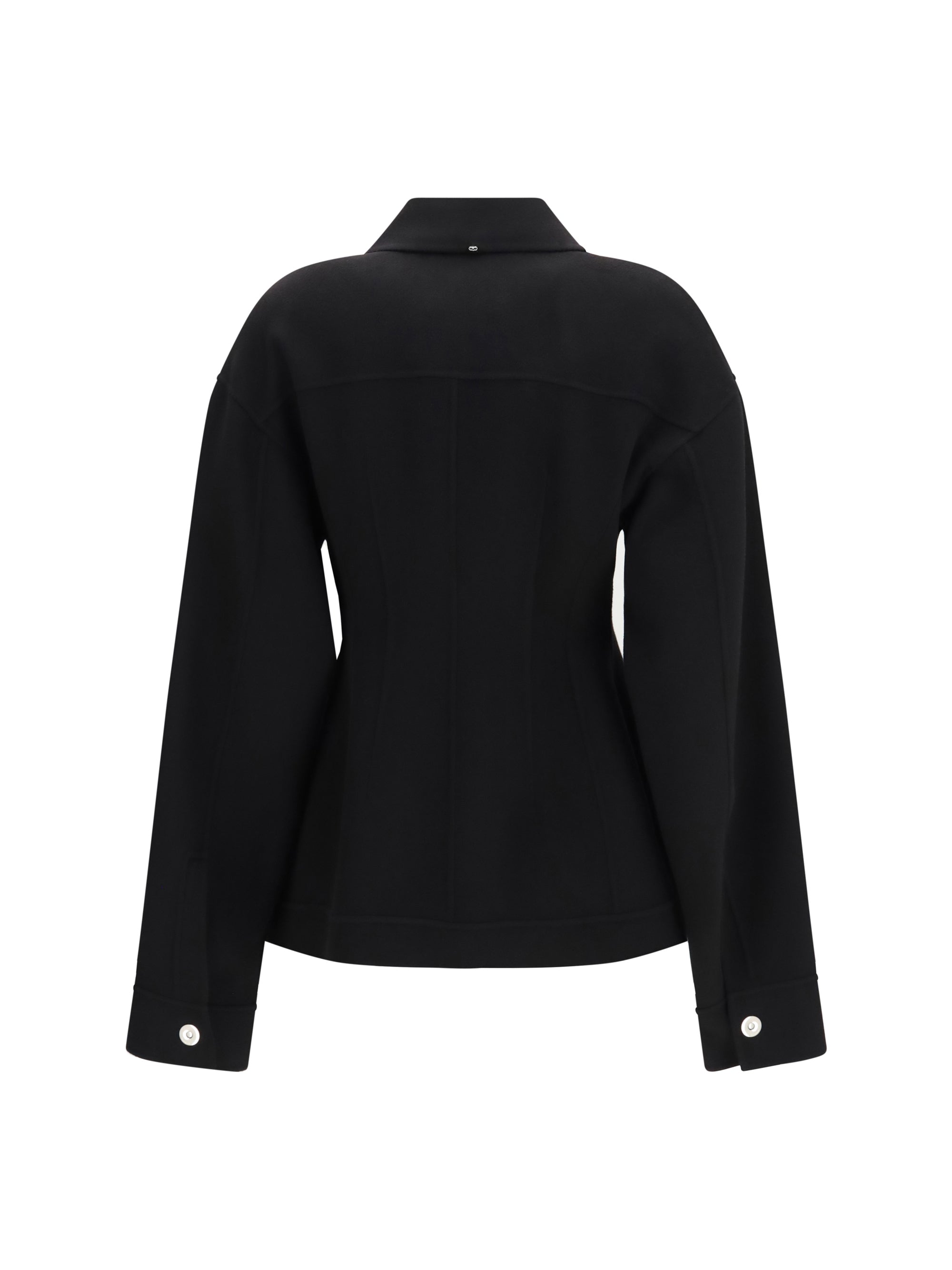 arena short virgin wool coat