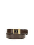 SAINT LAURENT 75 la 66 belt in smooth leather 