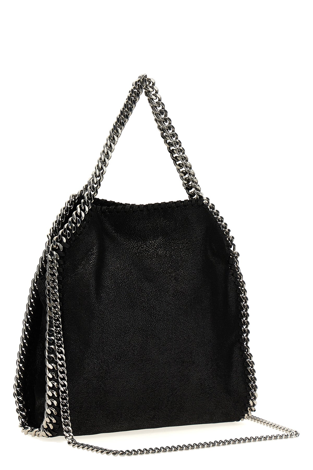 stella mccartney falabella mini handbag in eco shaggy deer leather