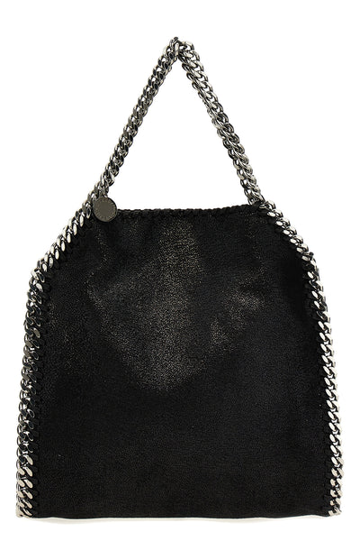 stella mccartney falabella mini handbag in eco shaggy deer leather