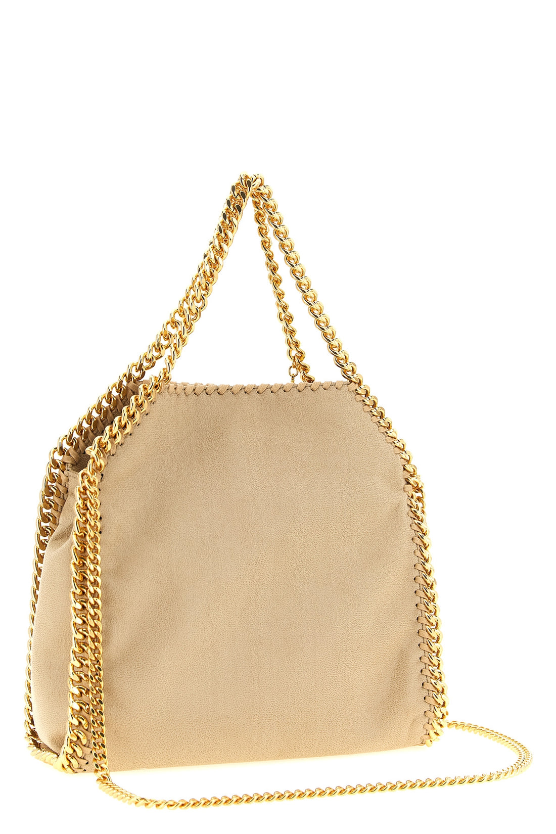 STELLA MCCARTNEY OS falabella mini shaggy deer shoulder bag