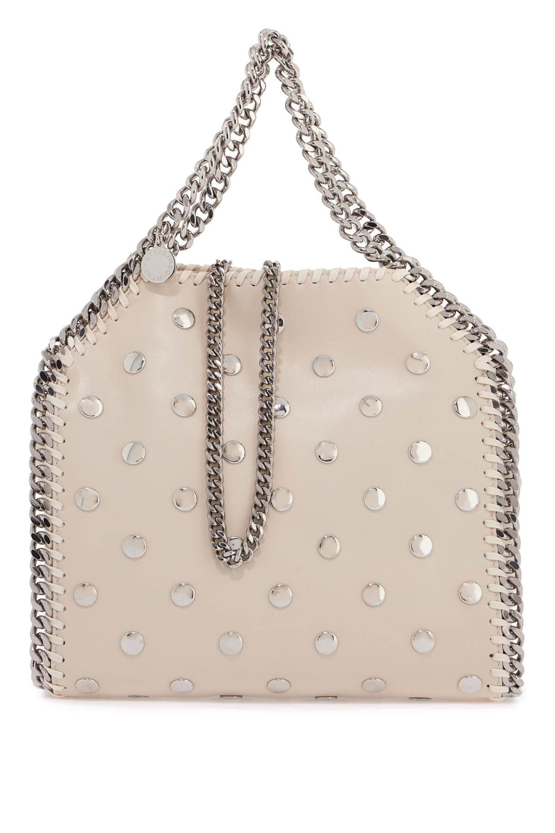 mini falabella tote bag with studs