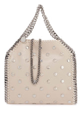 mini falabella tote bag with studs