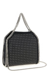 mini falabella handbag in leather-effect fabric