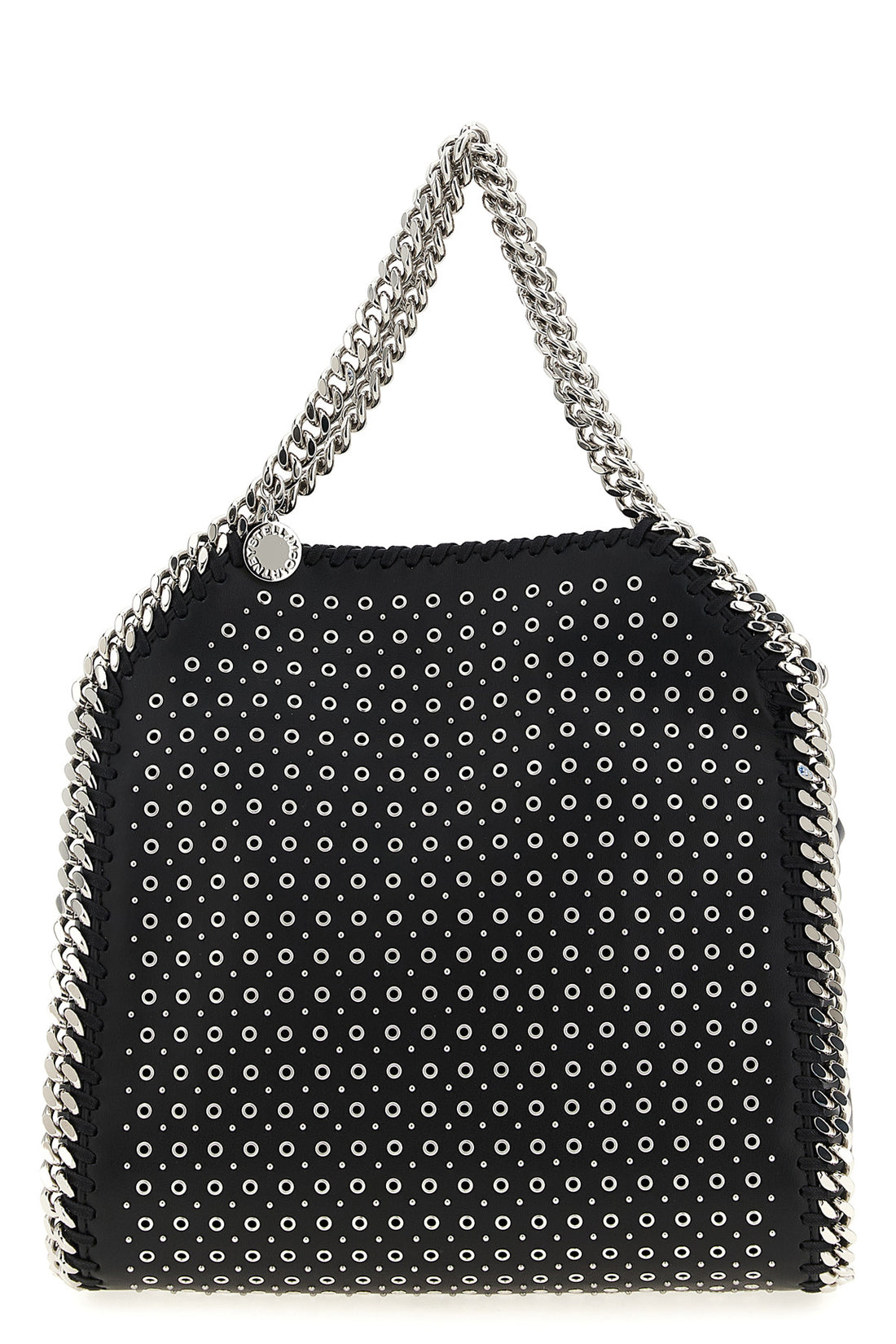 STELLA MCCARTNEY OS mini falabella handbag in leather-effect fabric