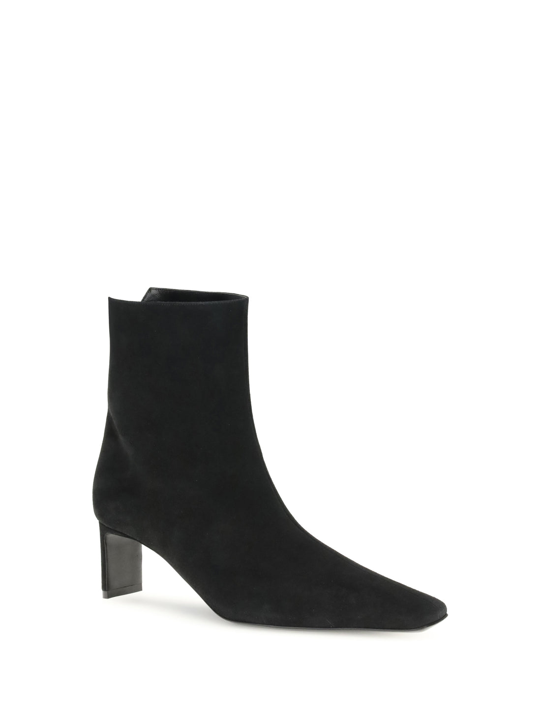 KHAITE 36 suede ankle boots
