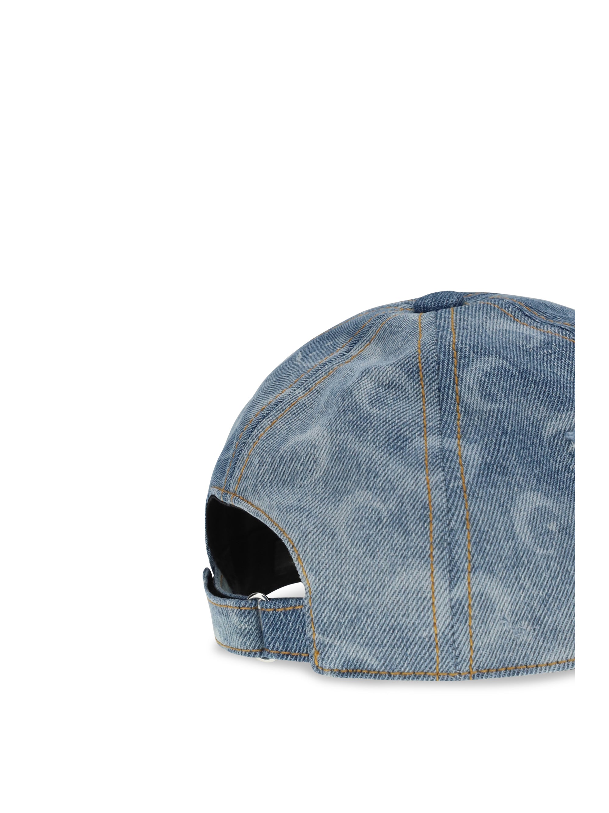 moon denim baseball cap