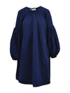 lace detail bishop dress