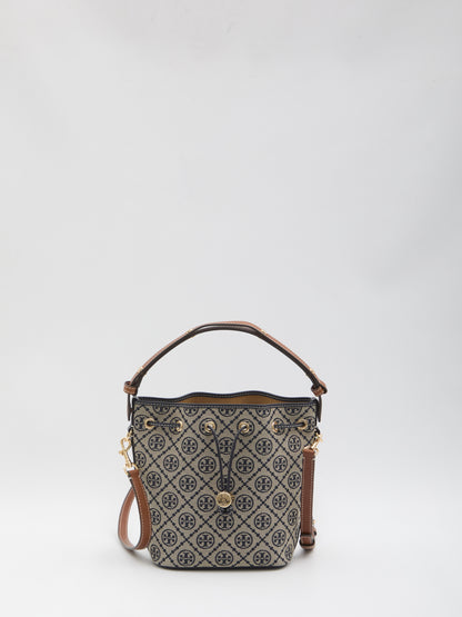 TORY BURCH OS t monogram bucket bag