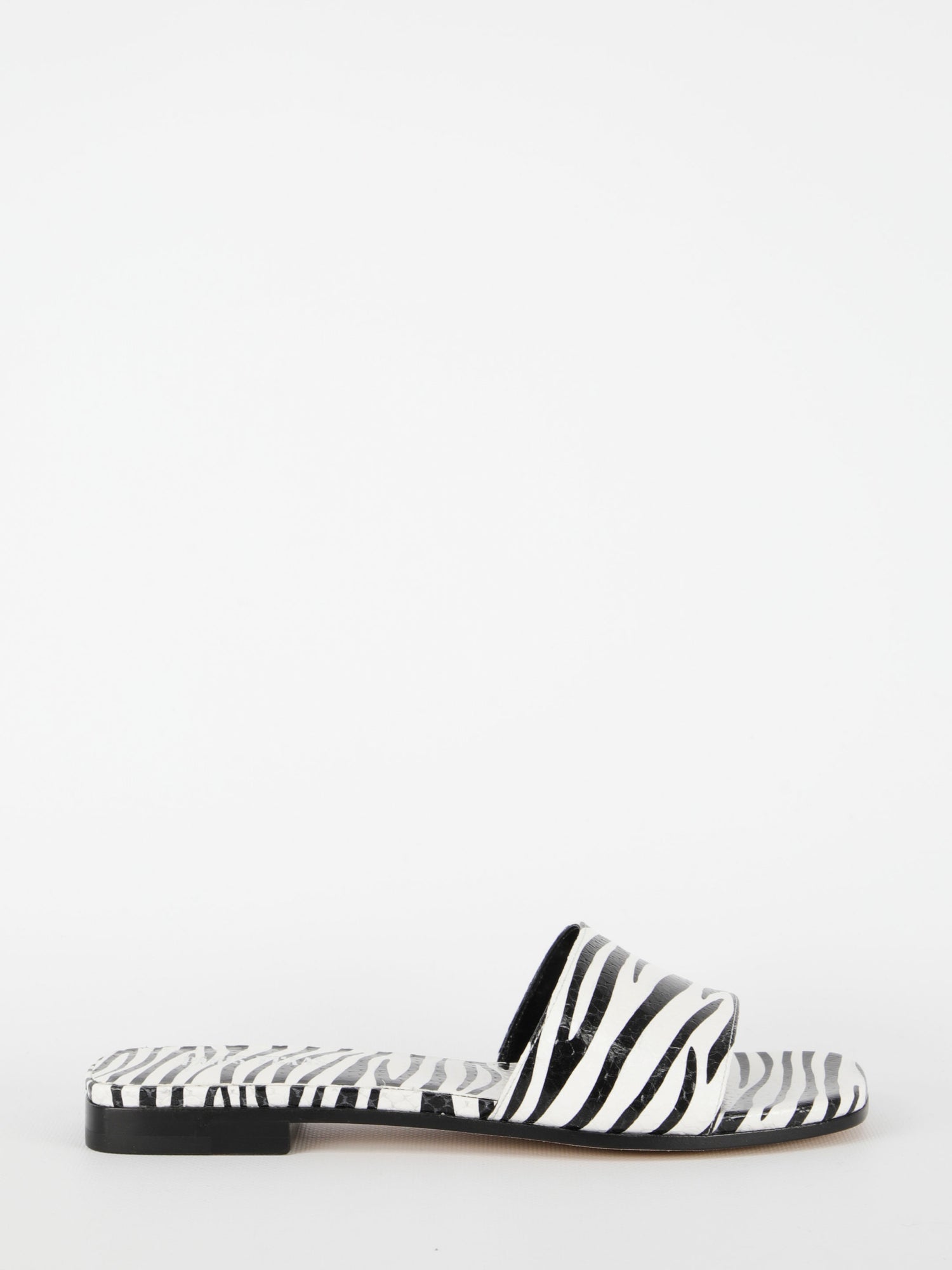 PARIS TEXAS 36 zebra-print flat sandals