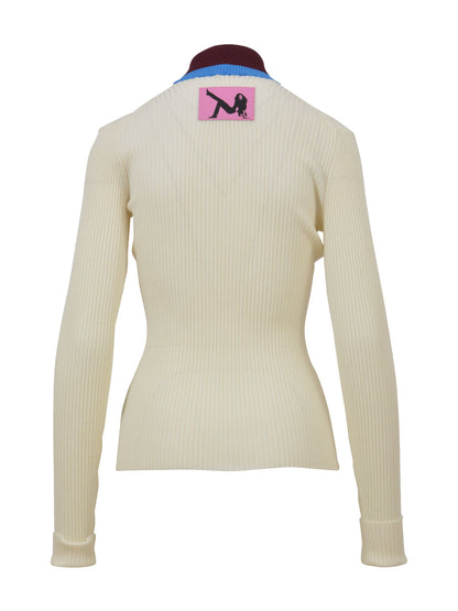 CALVIN KLEIN 205W39NYC M white turtleneck 