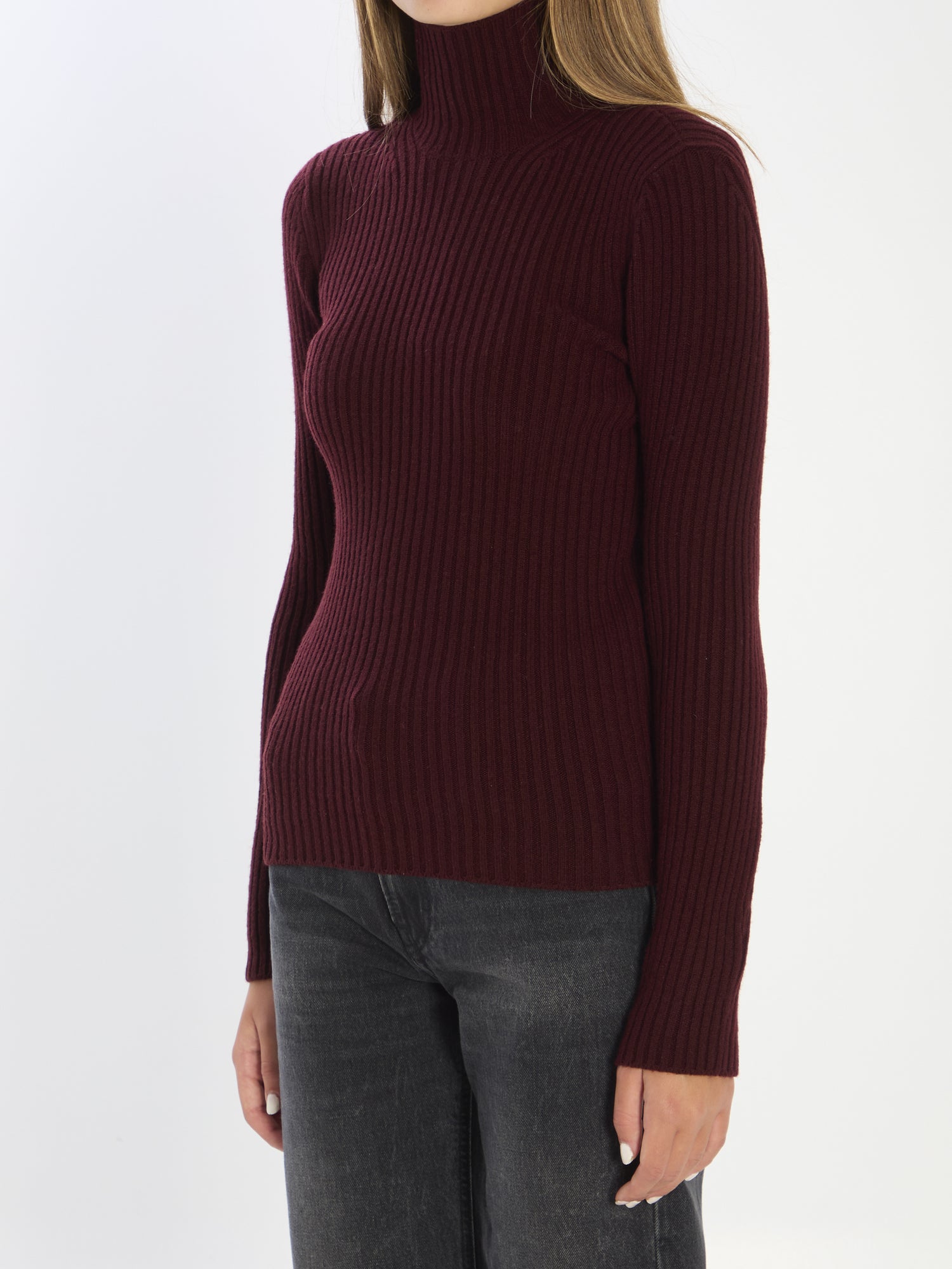 MAX MARA M knit top in wool and cashmere