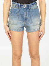 KENZO 26 light-blue denim shorts