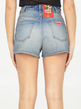 KENZO 26 light-blue denim shorts