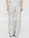 leather cargo pants