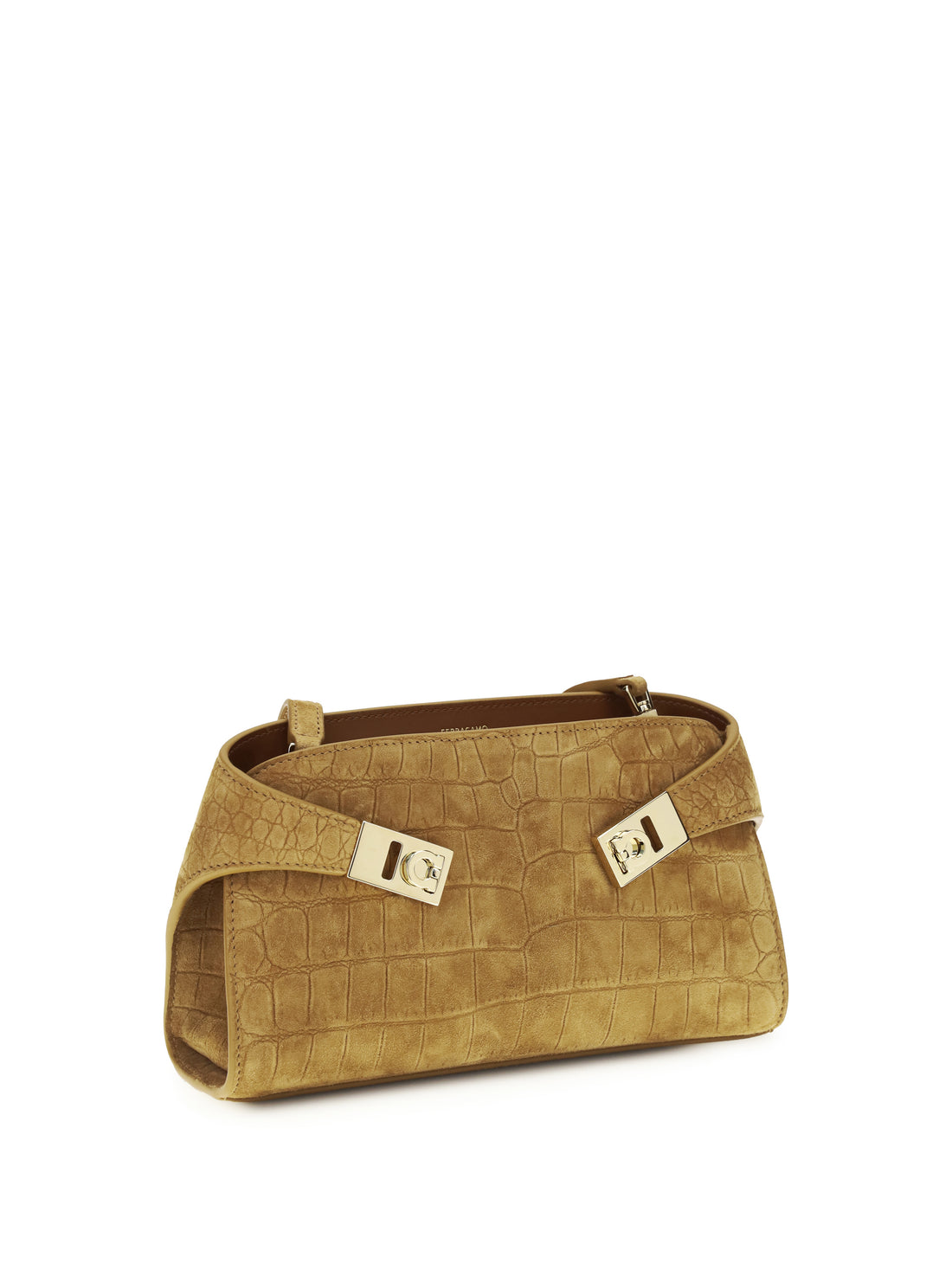 FERRAGAMO OS hug clutch