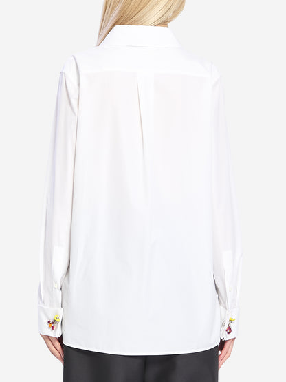 LOEWE 40 embellished cotton shirt