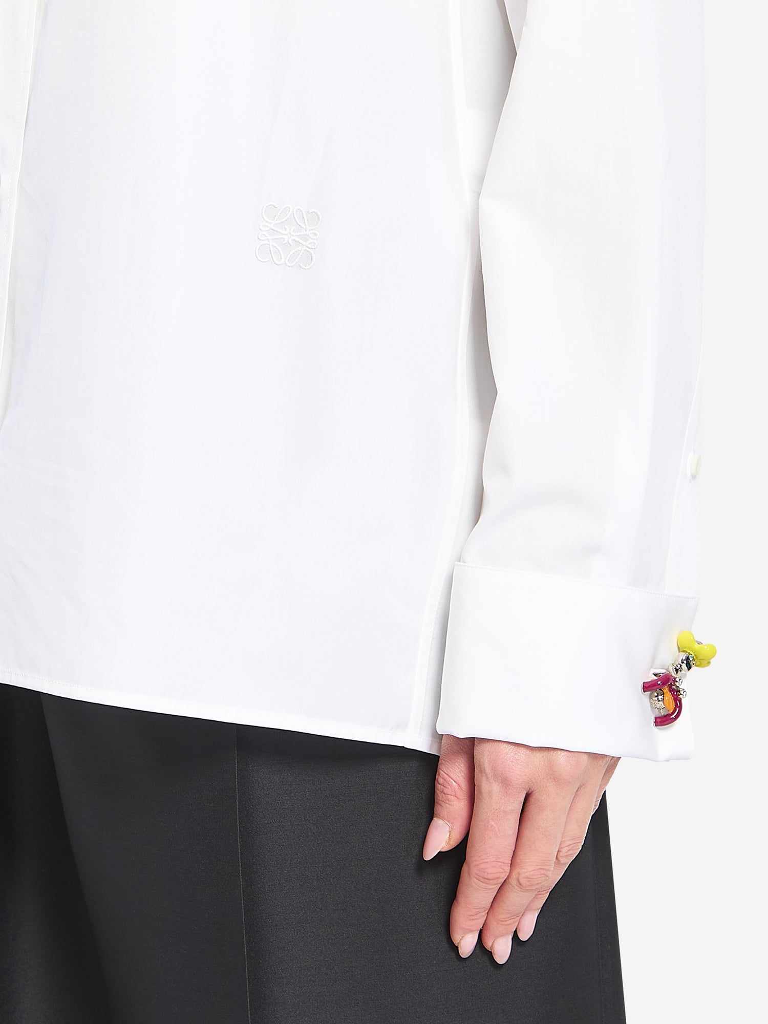 LOEWE 40 embellished cotton shirt