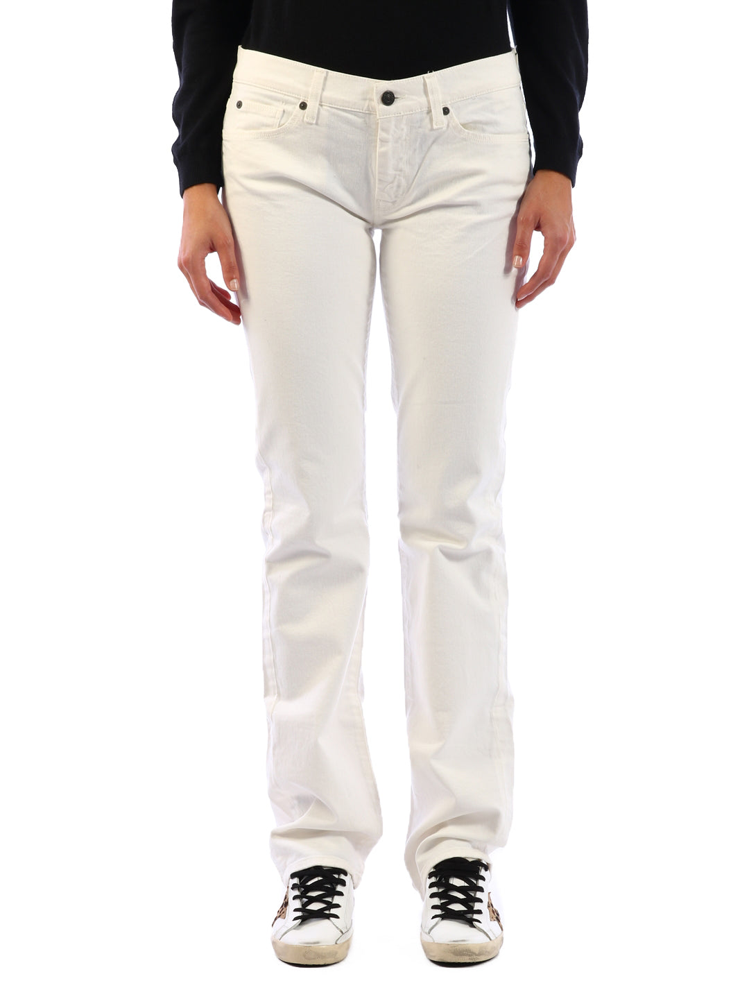 FOR ALL MANKIND 30 white jeans