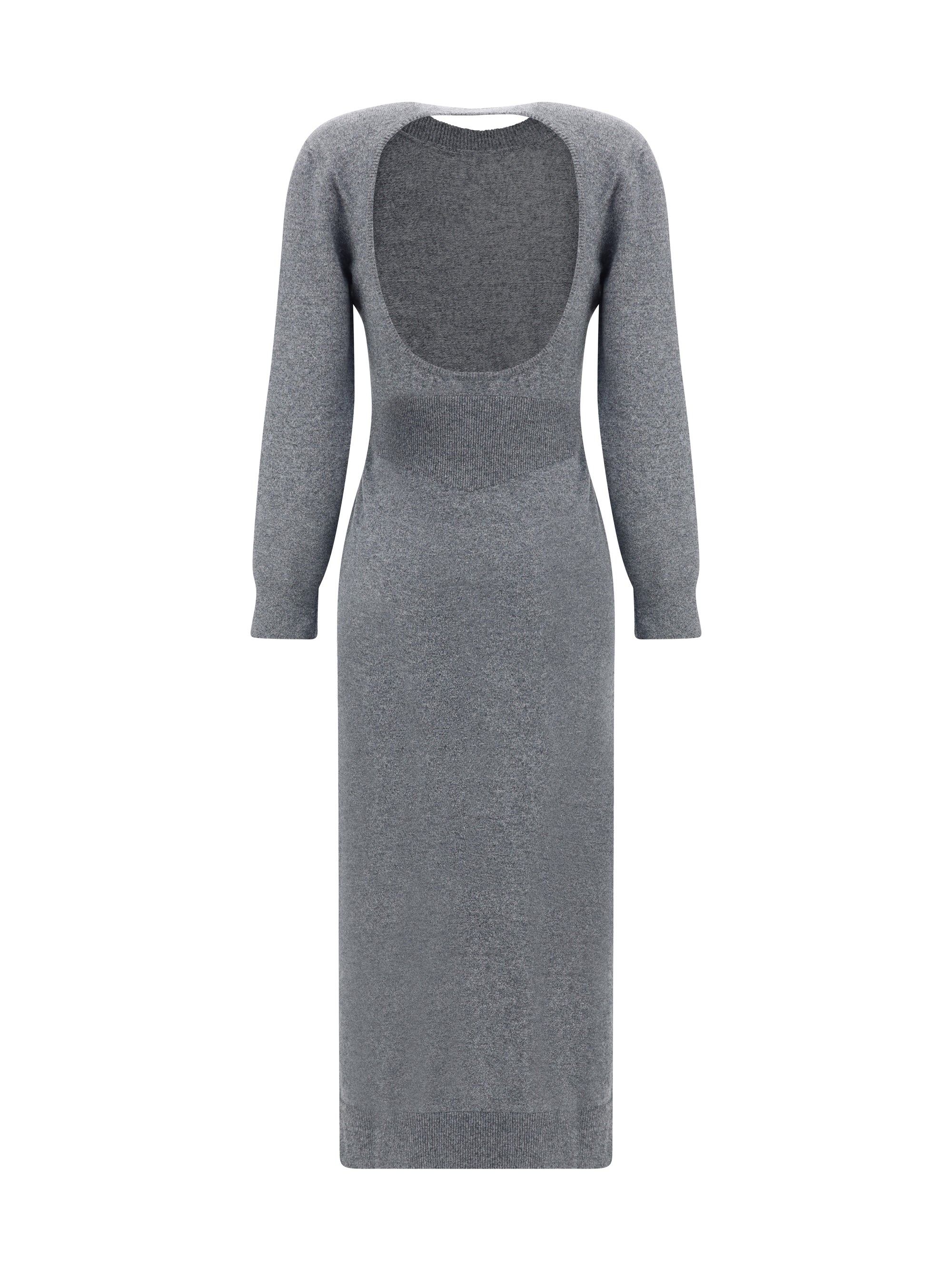long knit dress