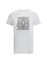 MAX MARA L embroidered monogram t-shirt