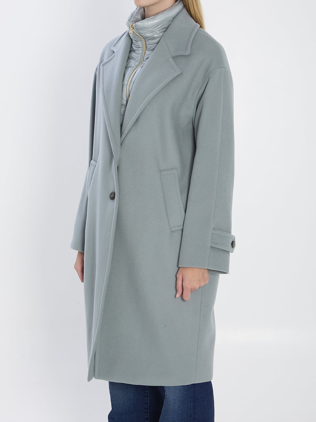 HERNO 40 ultralight wool and nylon coat