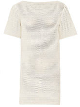 BOTTEGA VENETA M crochet white dress